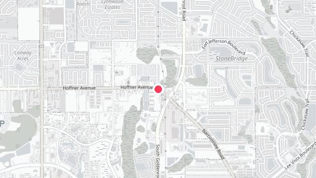 Map showing the office location of Mr Vargas Property Management