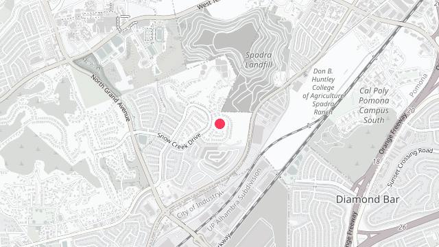 Map showing the office location of N P Property Management