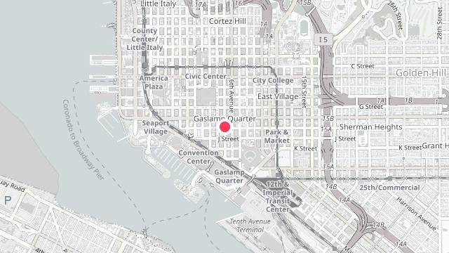 Map showing the office location of Newwest Property Management