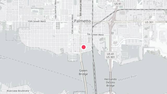 Map showing the office location of Oakleaf Property Management