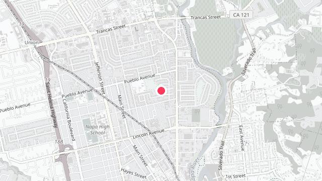 Map showing the office location of Old Town Property Management