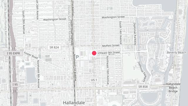 Map showing the office location of One Global Property Management