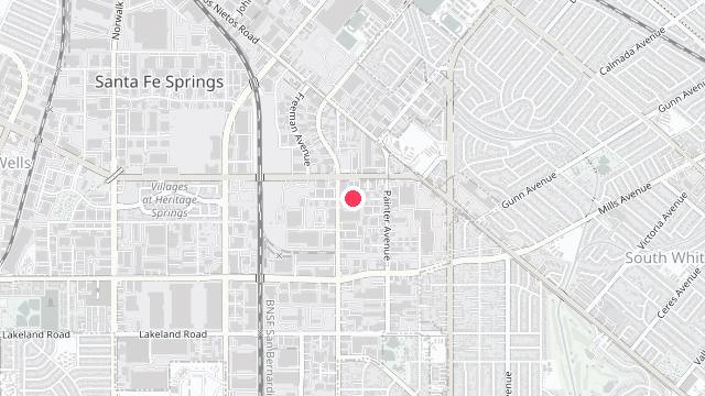 Map showing the office location of Oracle Property Management