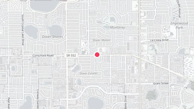Map showing the office location of Outlet Property Management