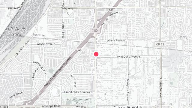 Map showing the office location of Pch Property Management