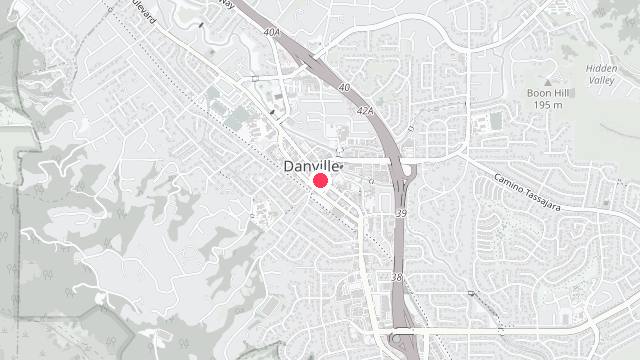 Map showing the office location of Pearson Property Management
