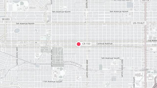 Map showing the office location of Pelican Homes Realty & Property Management