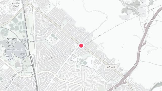 Map showing the office location of Petra Property Management