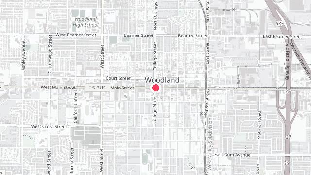 Map showing the office location of Pl Realty & Property Management