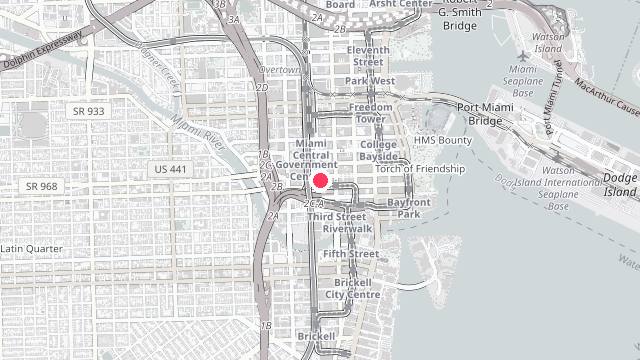 Map showing the office location of Platinum Choice Property Management & Realty Services