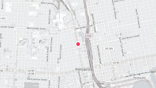 Map showing the office location of Porch Property Management