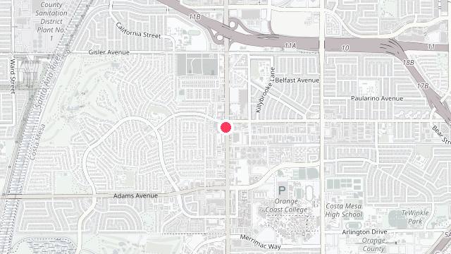 Map showing the office location of Portfolio Property Management