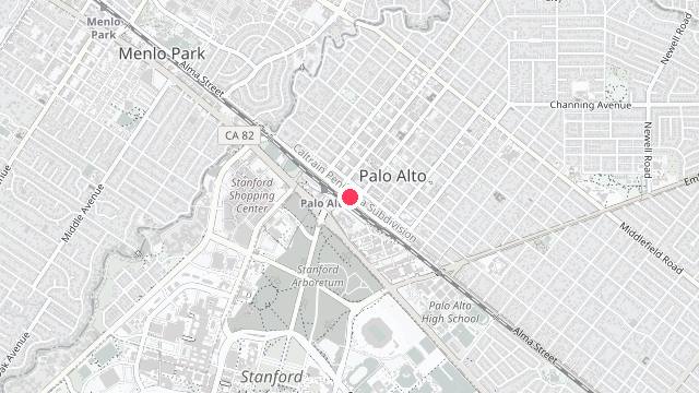 Map showing the office location of Premier Property Management