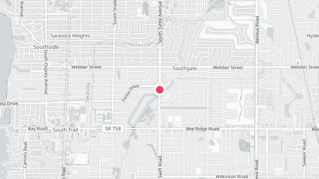 Map showing the office location of Prestigious Property Management