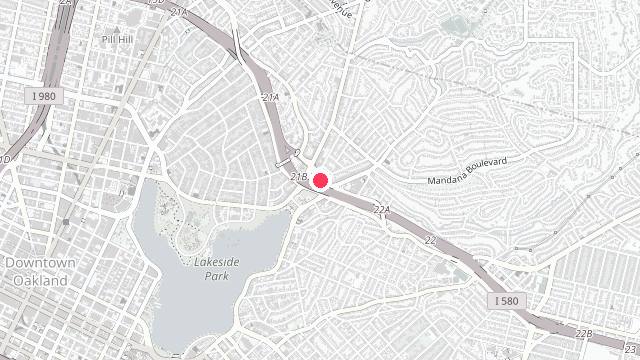 Map showing the office location of Prime Property Management Corporate