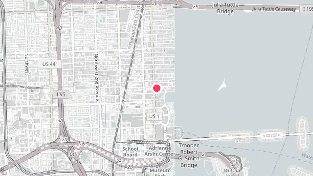 Map showing the office location of Pristine Property Management