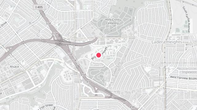 Map showing the office location of Property Management Associates
