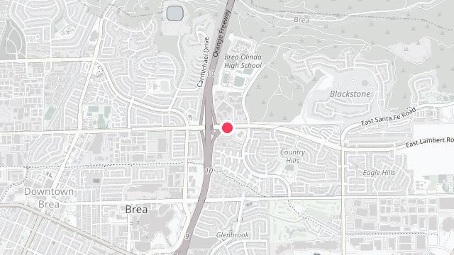 Map showing the office location of Property Plus Management