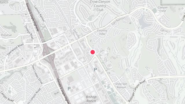 Map showing the office location of Prosper Property Management