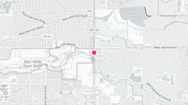 Map showing the office location of Pure Property Management