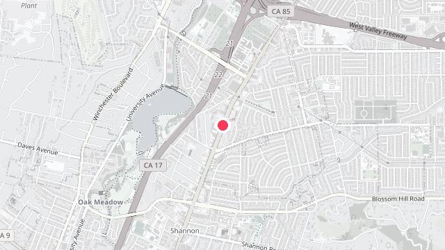 Map showing the office location of Pure Property Management