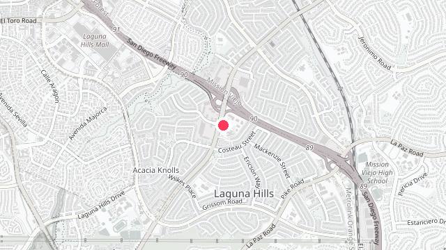 Map showing the office location of Raf Property Management