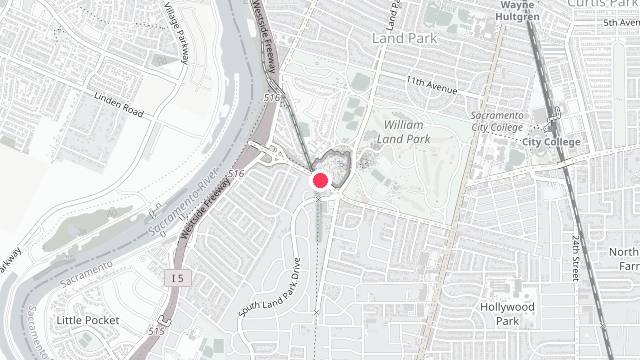 Map showing the office location of Rapid Rents Property Management