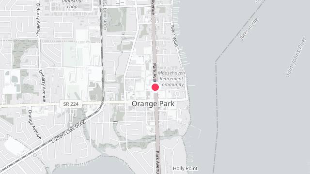 Map showing the office location of Real Estate Gallery Property Management