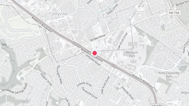 Map showing the office location of Real International Property Management