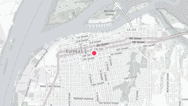 Map showing the office location of Real Property Management &