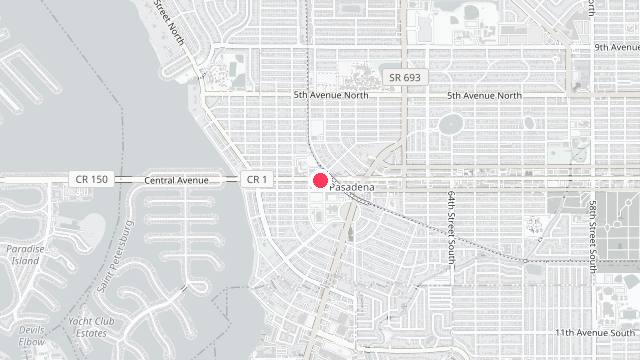 Map showing the office location of Real Property Management Catalyst