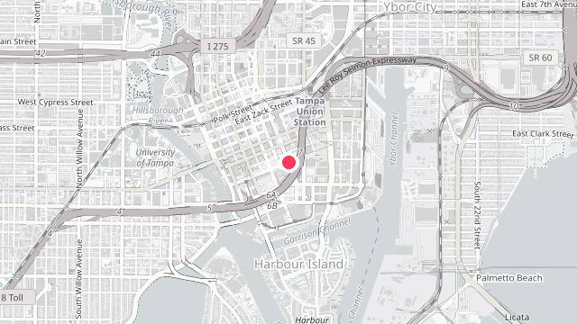 Map showing the office location of Realstream Property Management