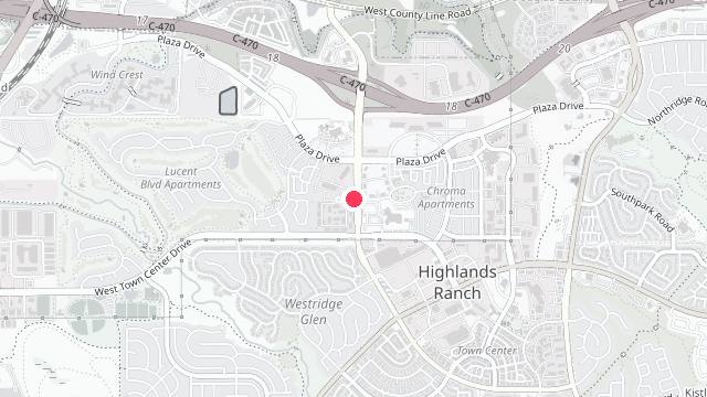 Map showing the office location of Realty One Property Management