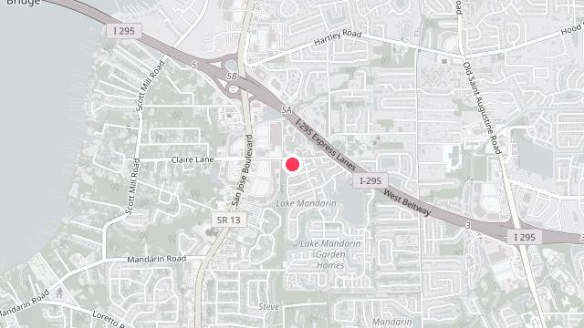 Map showing the office location of Red Rooster Property Management