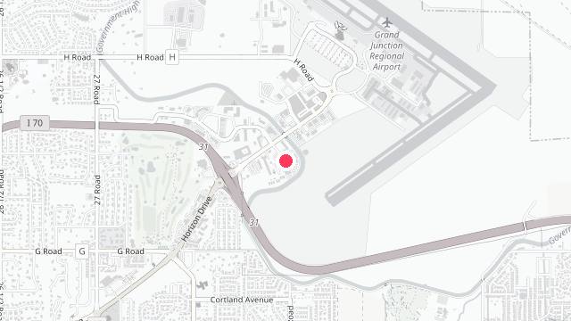 Map showing the office location of Rental Property Management