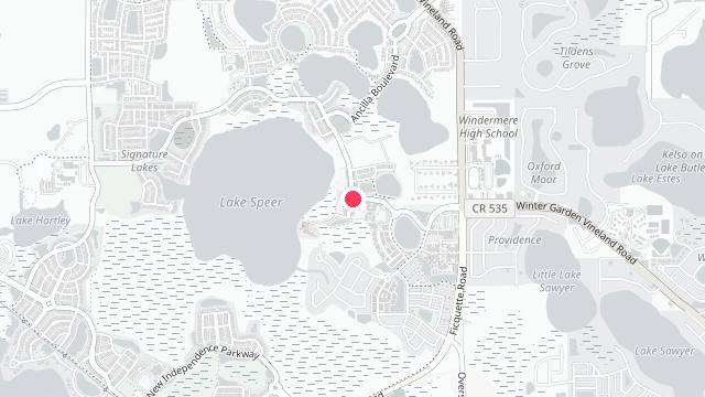 Map showing the office location of RentCare Property Management