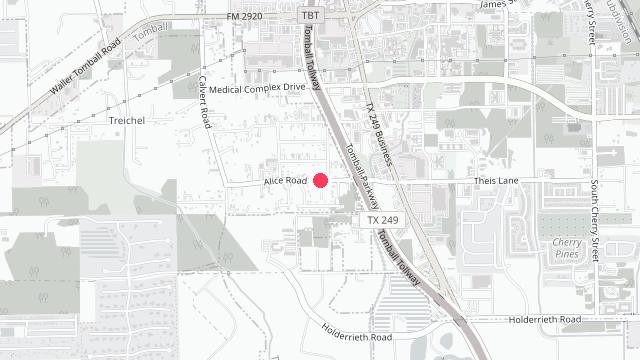 Map showing the office location of Rentlife Property Management