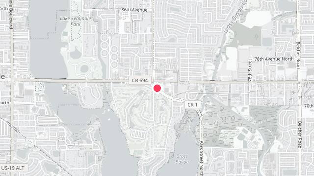 Map showing the office location of Resource Property Management