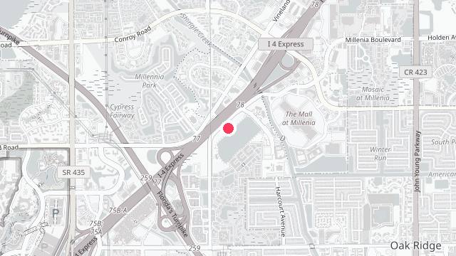 Map showing the office location of Rezo Property Management