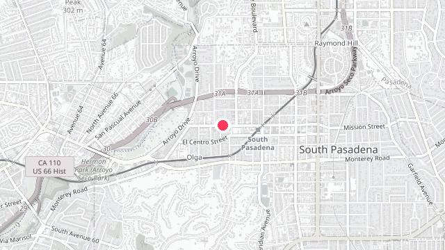 Map showing the office location of Riegel Property Management
