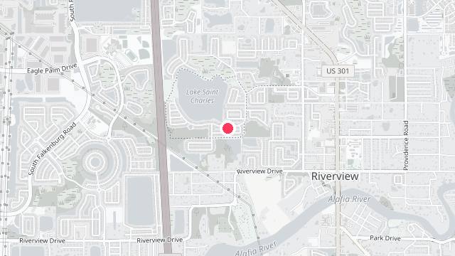 Map showing the office location of Rm Properties & Rental Management