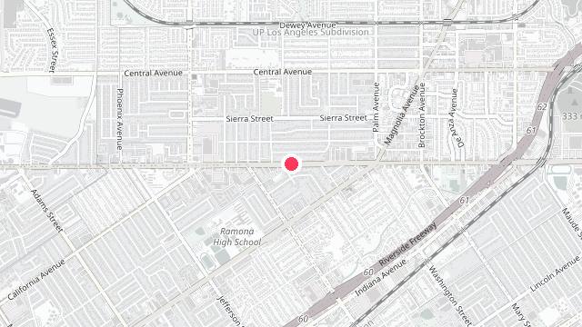 Map showing the office location of Ryconn Property Management