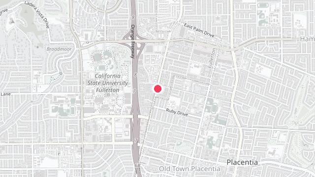 Map showing the office location of S & S Property Management