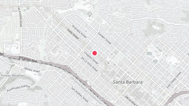Map showing the office location of Sandpiper Property Management