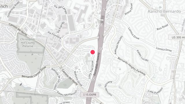 Map showing the office location of SD Property Management & Real Estate,