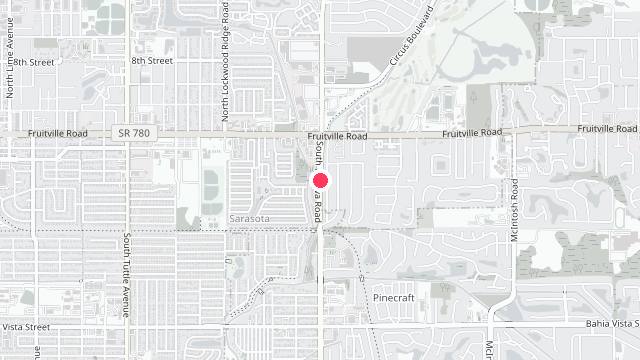 Map showing the office location of Secure Door Property Management