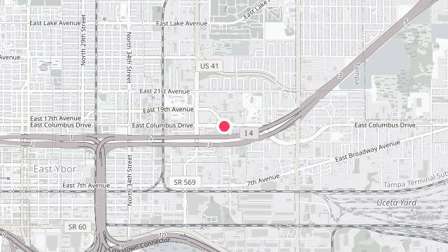 Map showing the office location of Sensible Property Management