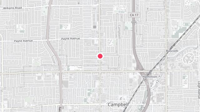 Map showing the office location of Silicon Valley Property Management and