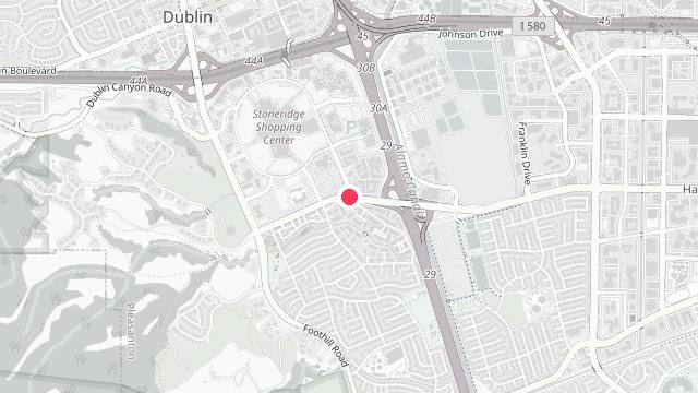 Map showing the office location of Simba Property Management