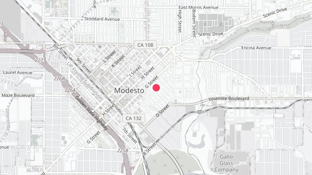 Map showing the office location of Sofia Properties and Management